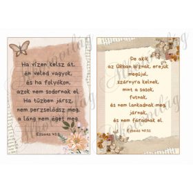   Ha vízen mész át, De akik az Úrban bíznak - Bibliai idézetek