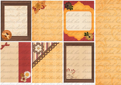 Komment kártyák 2 őszi csomaghoz