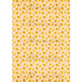 Őszi sárga apró levelek