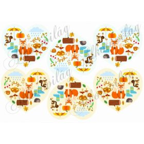 Szives minta őszi elemekkel