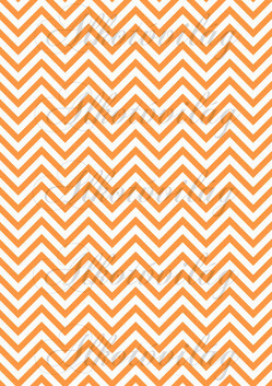 Fehér-narancs chevron csíkok