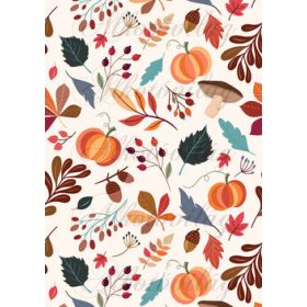 Csipkebogyó, makk, gomba, levelek