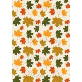 Őszi levélkavalkád kisebb levelekkel