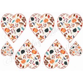 Csipkebogyó, makk, gomba, levelek - SZÍVEKEN