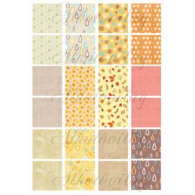 Memóriakártya alapok őszi mintákkal