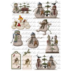 Különleges hóemberkék 