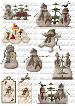 Különleges hóemberkék 