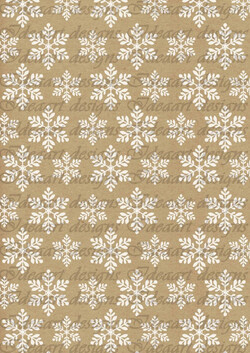 Hópelyhek barna háttérrel