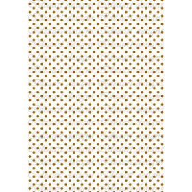 Barna pöttyök fehér alapon