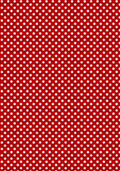 Fehér pöttyök bordó alapon