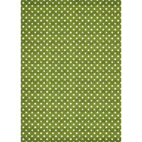 Fehér pöttyök zöld alapon