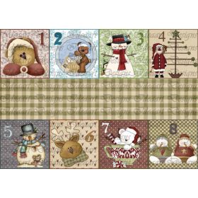 Adventi naptár alap 