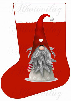 Mikuláscsizma manóval