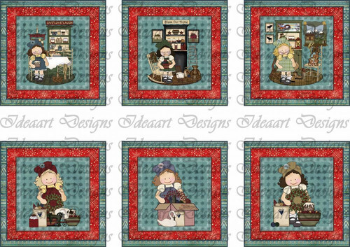 Kedves lánykák karácsonyi ünnepen