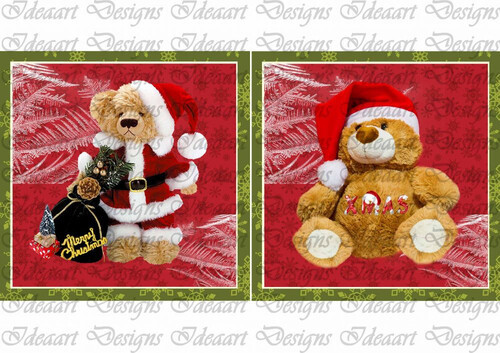 Mackók bordó háttérrel