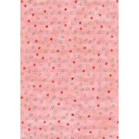 Apró csillagos rózsaszínes árnyalatban