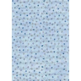 Apró csillagos kékes árnyalatban