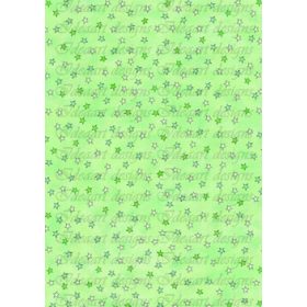 Apró csillagos világos zöld árnyalatban