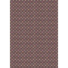 Színes apró csillagokkal (barnás alapon)