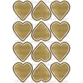 Mézeskalács szívek