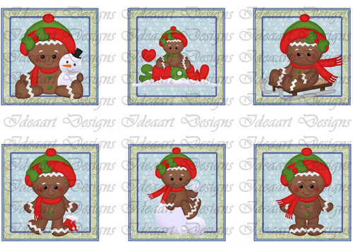 Mézibabák kék alapon