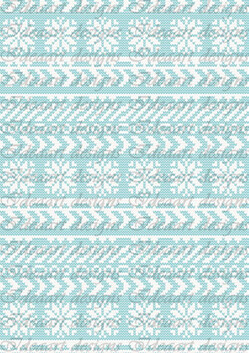 Norvég minta kékeszöldben