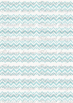 Norvég minta világoskék 2