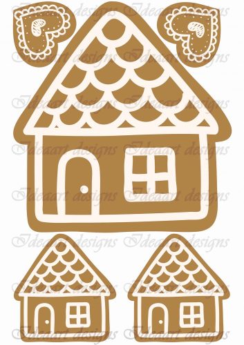 Mézeskalács figurák nagyban – házikó