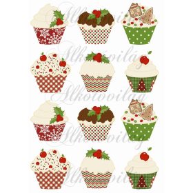 Karácsonyi muffinok kicsiben