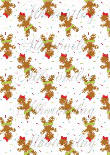 Mézi lánykák fehér alapon