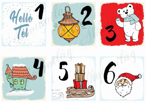 Adventi naptár HELLÓ TÉL