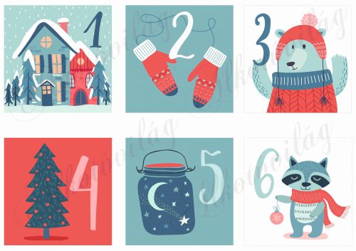 Csináld magad adventi naptár