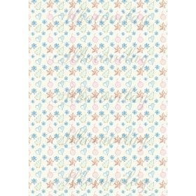 Kék-rózsaszín pasztell karácsony