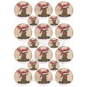 Rudolf kézzel festve