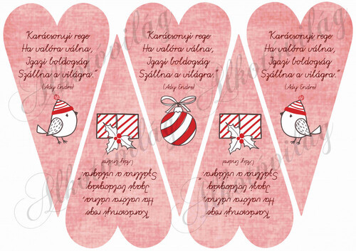 Karácsonyi rege pirosas szívben