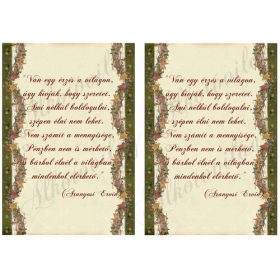 Van egy érzés - karácsonyi blokk 2 db