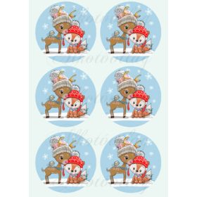 Bambi őzikével körökben