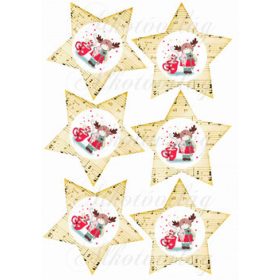 Kottás csillagok kislányokkal 