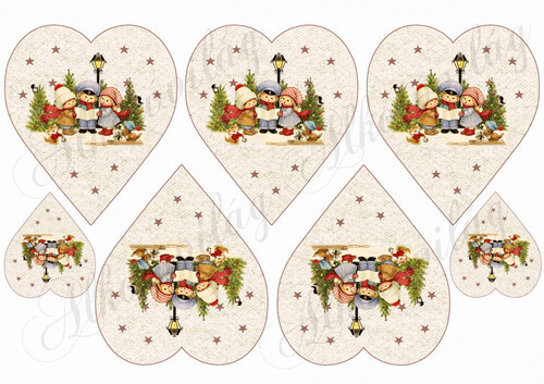 Éneklő gyerekek szív alapon 