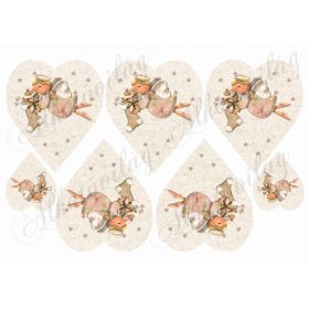 Angyalka csizmával szívekben 