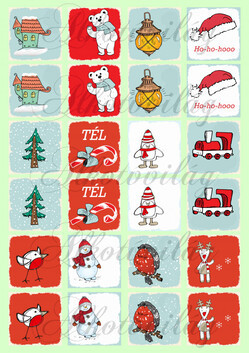 Memóriakártya karácsonyi