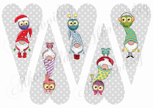 Manók baglyokkal pöttyös szívekben