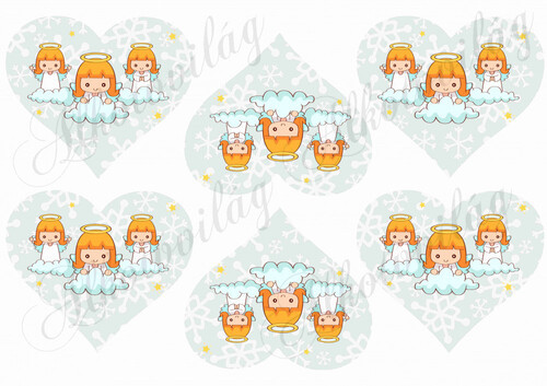 Három angyalka szívekben