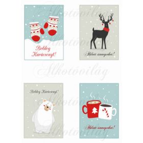 Karácsonyi üdvözlőkártyák