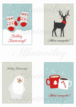 Karácsonyi üdvözlőkártyák