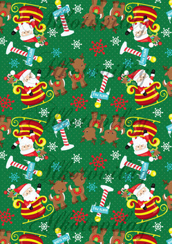 Mikulás, szarvaska, hópehely