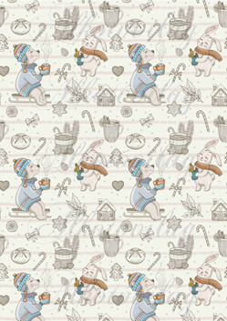 Kávé és teaidő macinál és nyuszinál