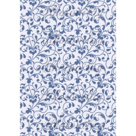 Kék indás háttér