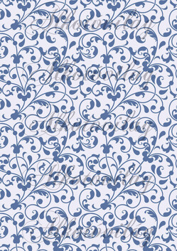 Kék indás háttér