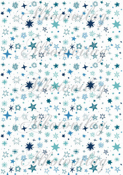 Kékes csillagok többféle formában